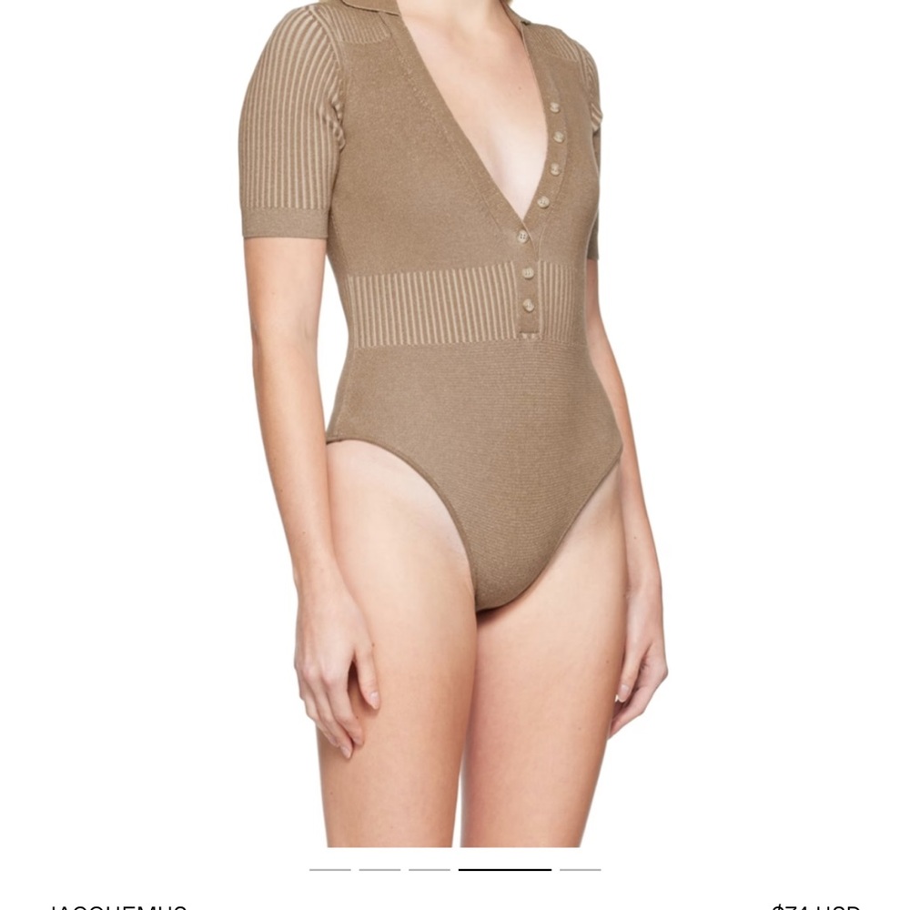 Women's Tan Bodysuit